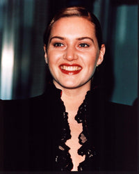 Stunning Kate Winslet Black Lace Top Photo Print