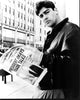 Kyle Chandler Black and White Photo Print Reading Newspaper