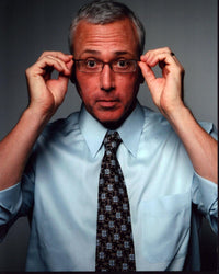 Drew Pinsky adjusting glasses photo print image