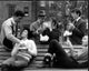 Wonderful To Be Young! black and white photo print showcasing youth and joy.