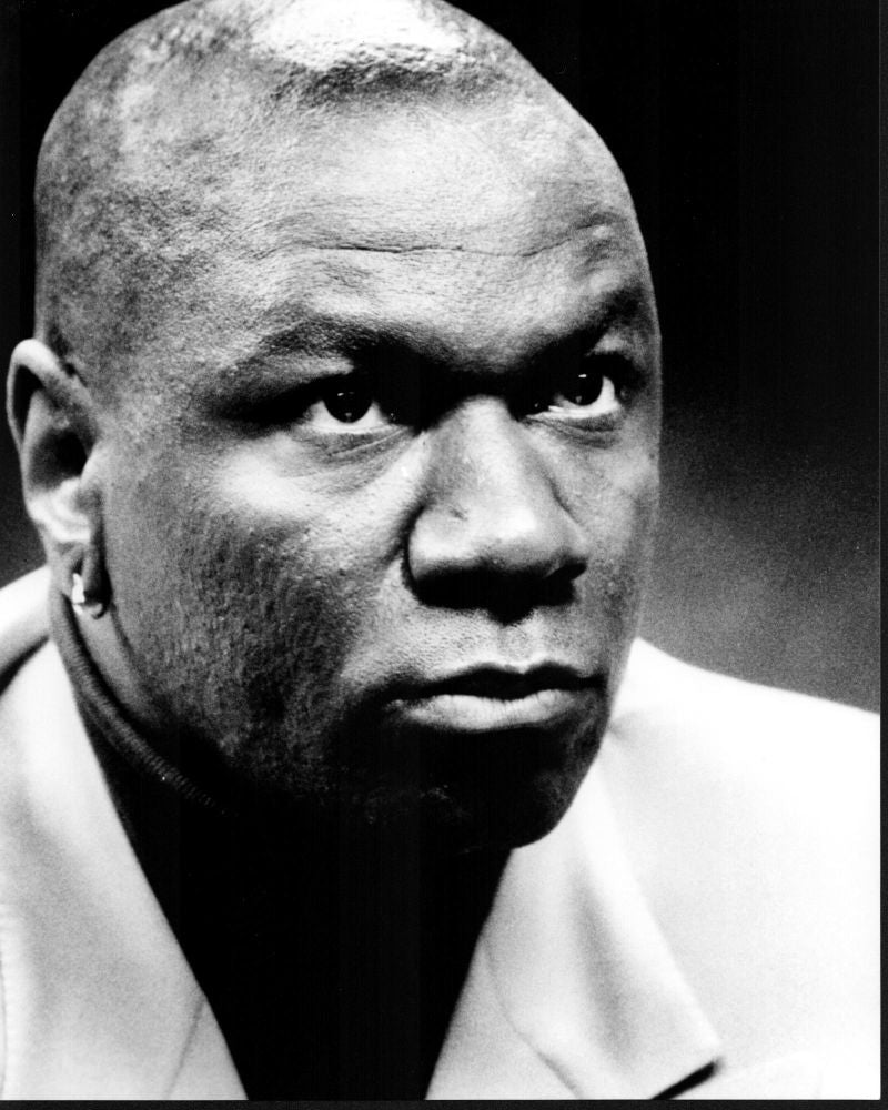 Ving Rhames in Mission: Impossible black and white photo print.