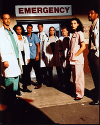 E.R. Cast Photo Print featuring the iconic characters from the series.