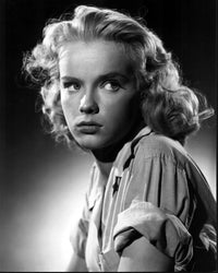 Anne Francis headshot black and white photo print