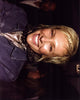 Toni Collette close-up photo print featuring ruffle collar and denim jacket.