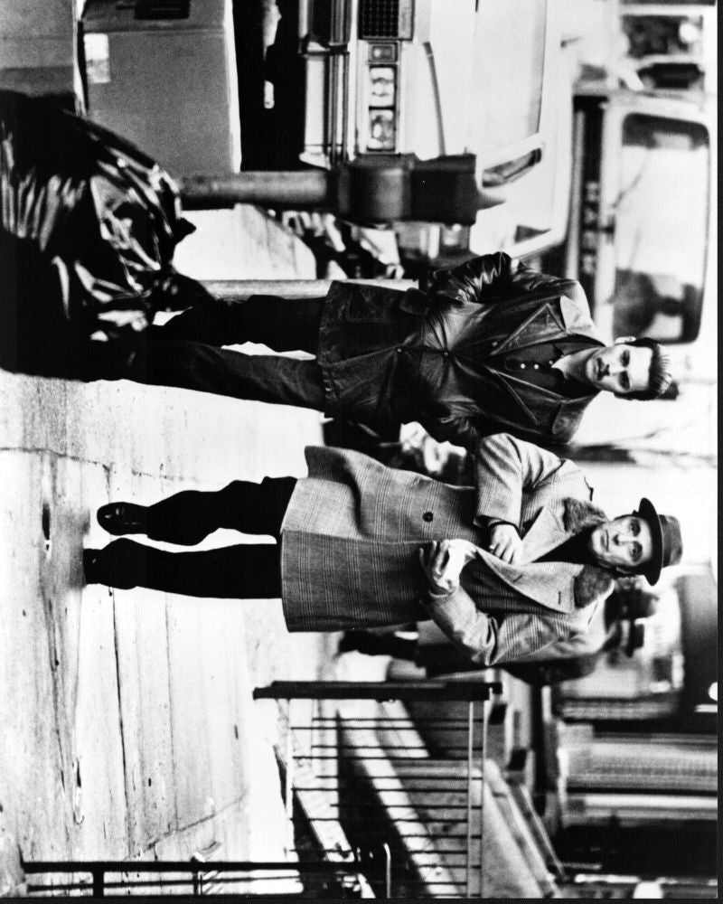 Johnny Depp and Al Pacino in Donnie Brasco Black and White Photo Print