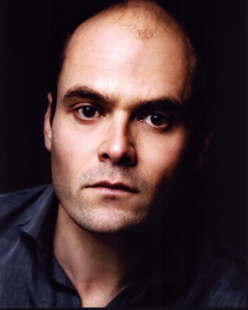 David Dencik headshot photo print showcasing actor's features.