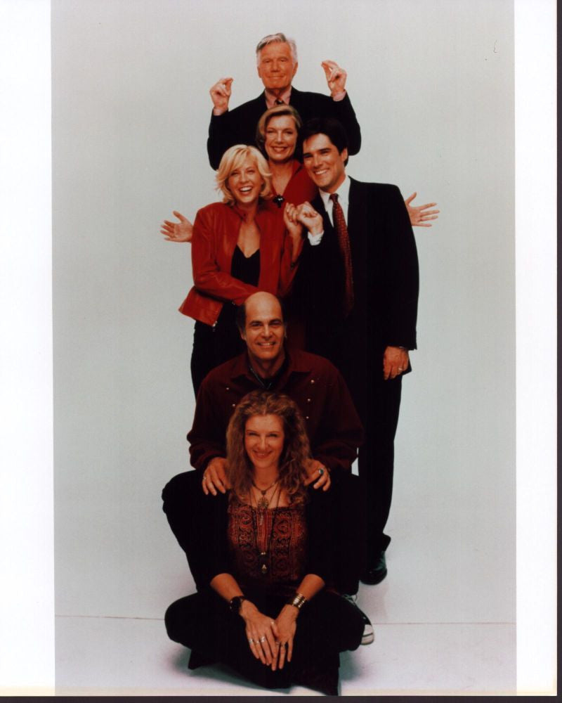 Dharma & Greg Cast Photo Print on White Background - 8x10