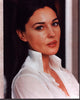 Monica Bellucci Photo Print in White Top - Elegant Style