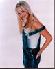 Emma Bunton photo print in overalls, 8x10 size, pop culture art.