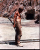 Steve McQueen shirtless with gun in Nevada Smith photo print