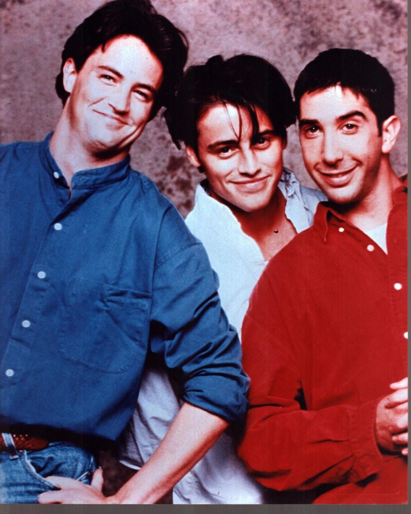 Matthew Perry, Matt LeBlanc, and David Schwimmer Photo Print
