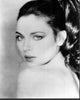 Kim Cattrall Black and White Photo Print - Topless Looking Over Shoulder