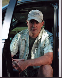Alex Kendrick Sitting In Car Photo Print