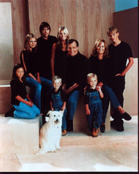 7th Heaven Cast in Black and Denim Photo Print - 8x10