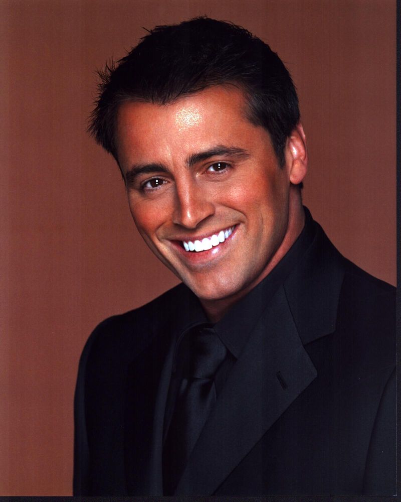 Matt LeBlanc headshot photo print in black suit