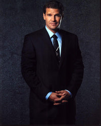 David Boreanaz Photo Print - Hands Folded in Suit (8x10)