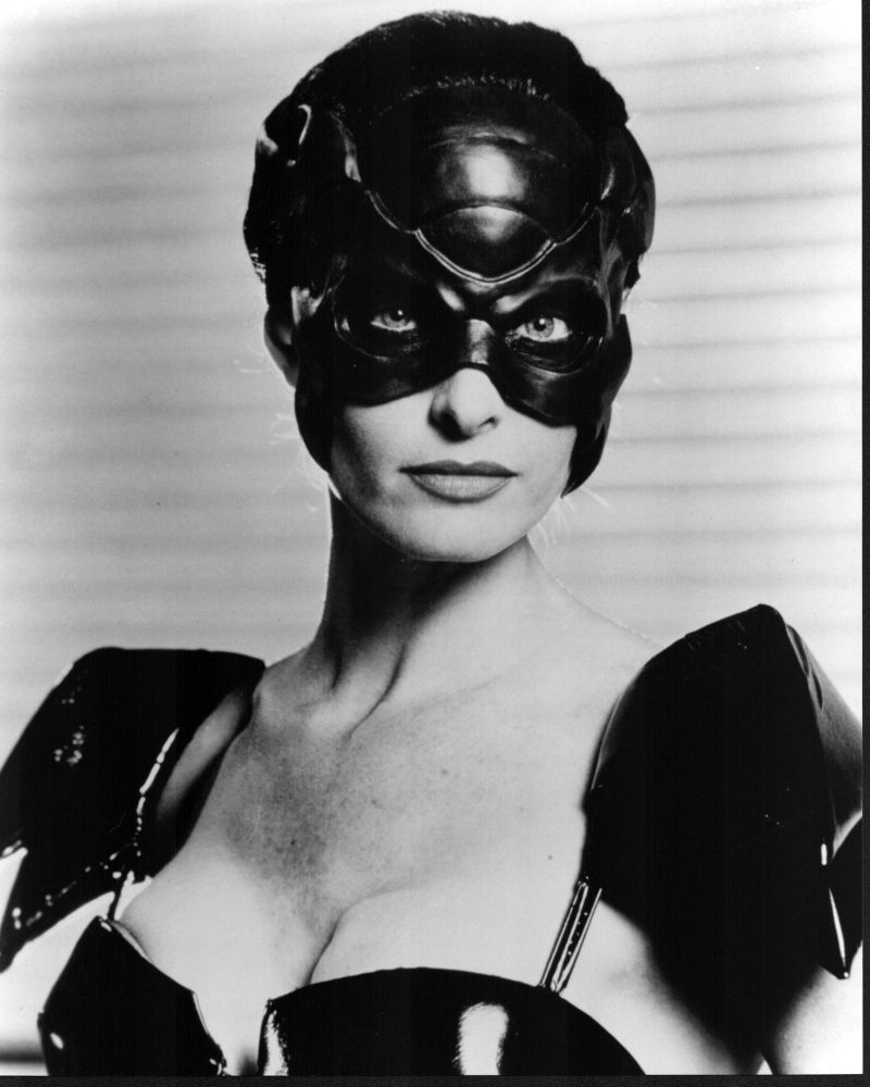 Joan Severance Black Scorpion Black and White Photo Print