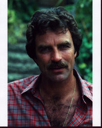 Tom Selleck In Red Plaid Shirt Photo Print - Multiple Sizes Available