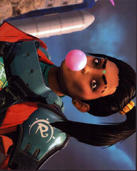 Rampart in Apex Legends Photo Print showcasing vibrant gaming action.