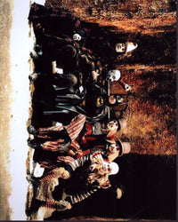 Michael Keaton Batman with clowns photo print from Batman Returns
