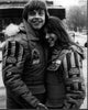 Mark Hamill and Carrie Fisher Star Wars Black and White Photo Print