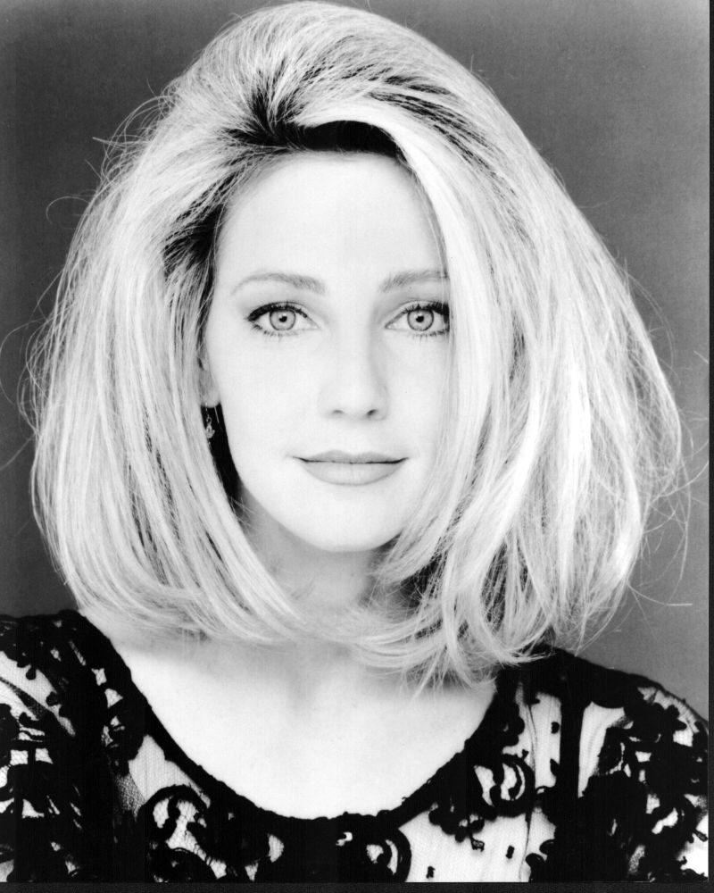 Heather Locklear Black Lace Photo Print in Black and White
