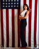 Melania Trump Photo Print in Front of American Flag - 8x10