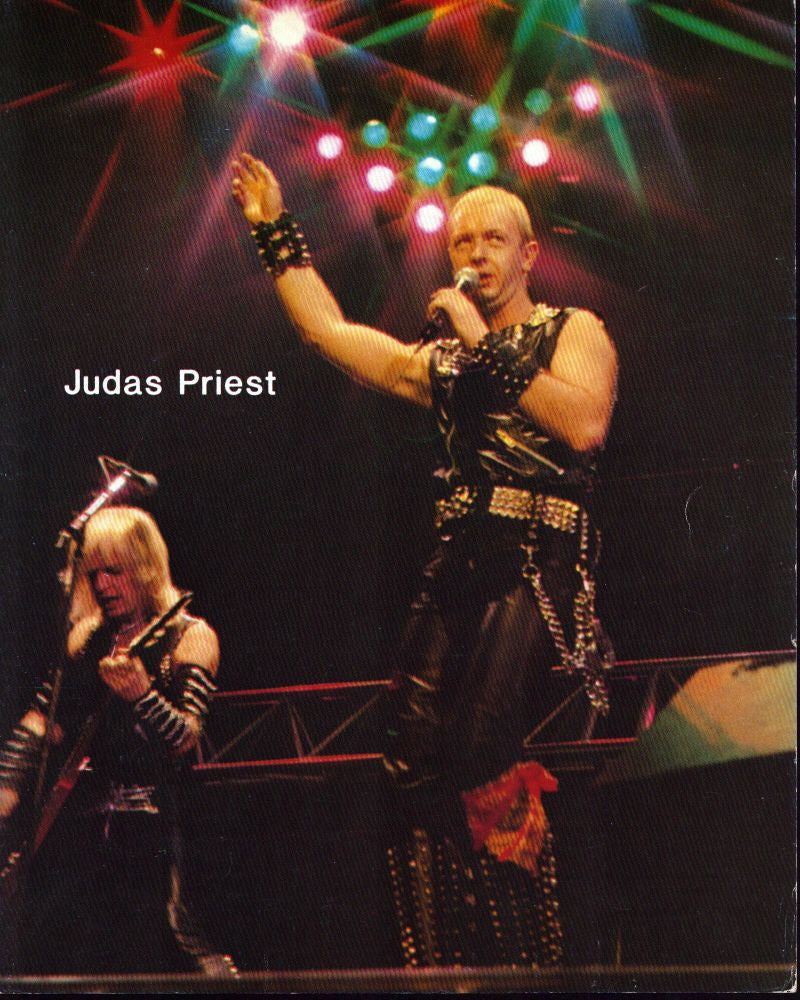 Judas Priest On Stage In Leather Photo Print - 8x10