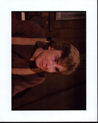 Ike Eisenmann wearing suspenders in Little House on the Prairie photo print.