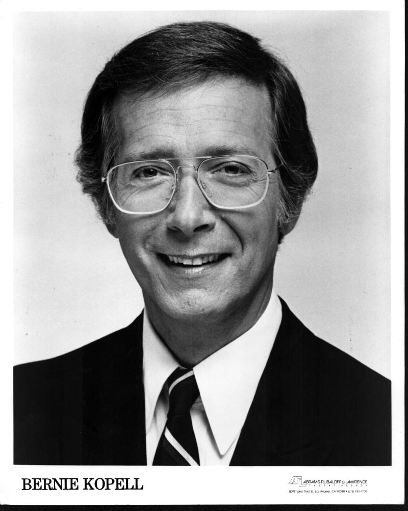 Bernie Kopell Black and White Photo Print - 8x10
