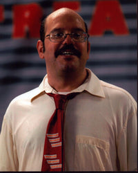 David Cross in Demoted Photo Print featuring comedy character.