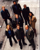 NYPD Blue Cast from Above Photo Print showcasing the iconic television show cast.