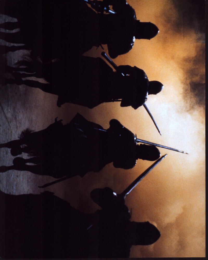 Knights In Time Bandits Photo Print showcasing fantasy elements