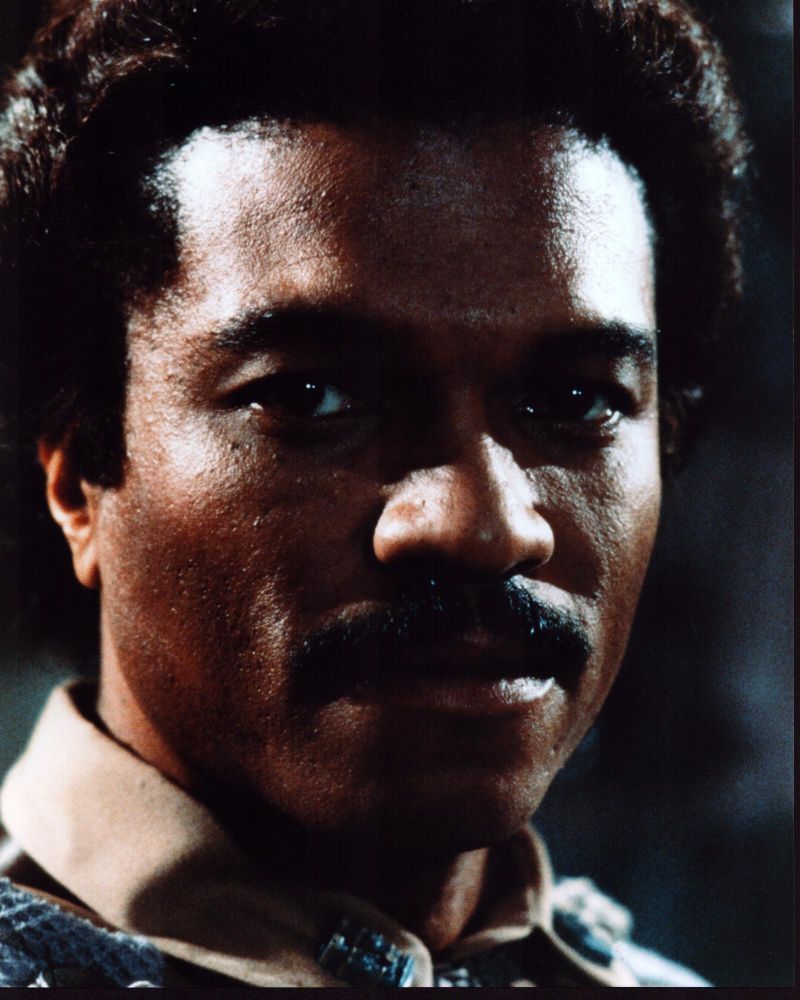 Billy Dee Williams as Lando Calrissian photo print capturing a classic Star Wars moment.