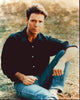 Cliff Richard Sitting in Grass with Knee Up Photo Print