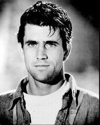 Mel Gibson In The River Black And White Photo Print