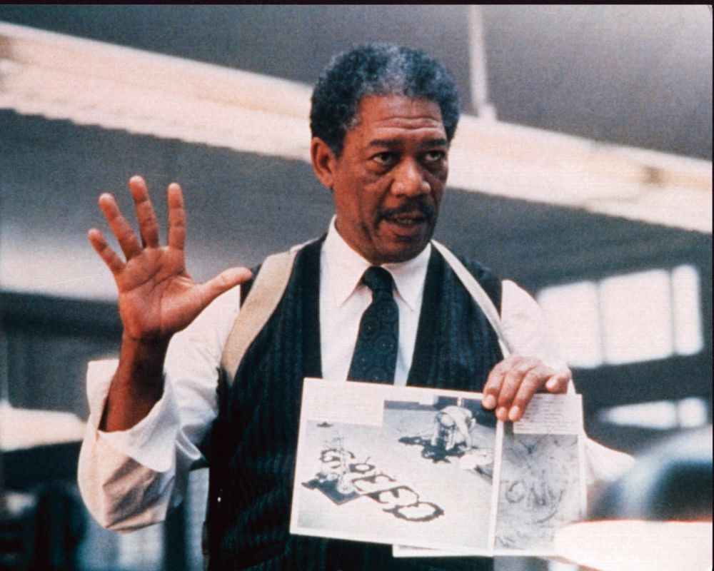 Morgan Freeman in Se7En Photo Print - 8x10