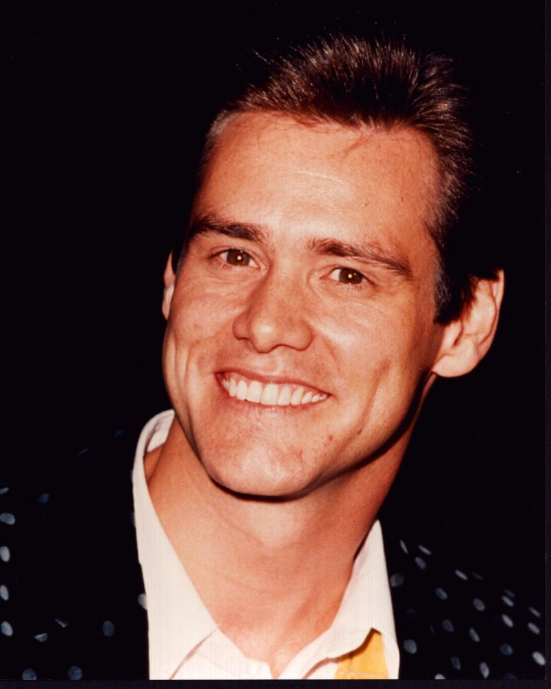 Jim Carrey Close-Up Photo Print in Polka Dot Blazer (8x10)