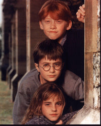 Harry Potter and the Sorcerer's Stone Photo Print featuring Rupert Grint, Daniel Radcliffe, and Emma Watson (8x10)