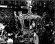 Queen Elizabeth Coronation Black and White Photo Print 8x10