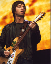 Noel Gallagher Playing Guitar On Stage Photo Print - 8x10