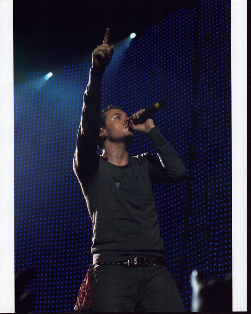 Chester Bennington Singing On Stage Photo Print - 8x10