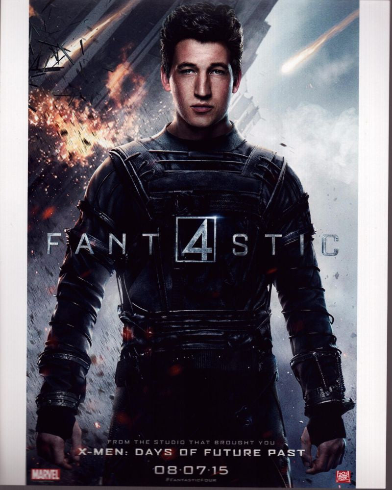 Miles Teller Fantastic Four Promo Photo Print - 8x10