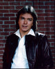 David Cassidy Photo Print in Leather Jacket and White Top.