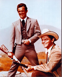Ross Martin and Robert Conrad in The Wild Wild West Photo Print - 8x10