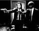 John Travolta and Samuel L. Jackson Pulp Fiction Black and White Photo Print (8x10)