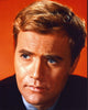 Vic Morrow Headshot Photo Print - Orange Background (8x10)