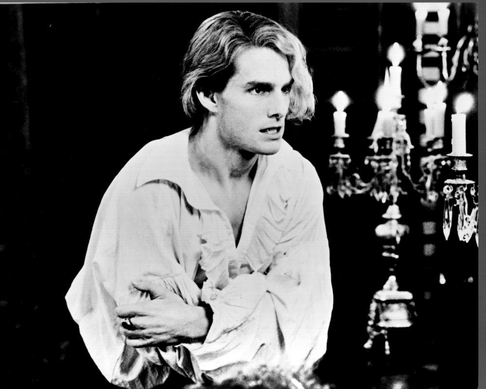 Tom Cruise Black and White Photo Print from Interview With The Vampire