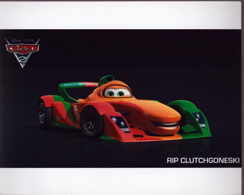 Cars 2 Rip Clutchgoneski Photo Print - 8x10
