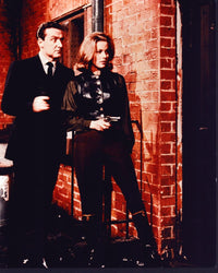 Patrick Macnee and Diana Rigg photo print from The Avengers.
